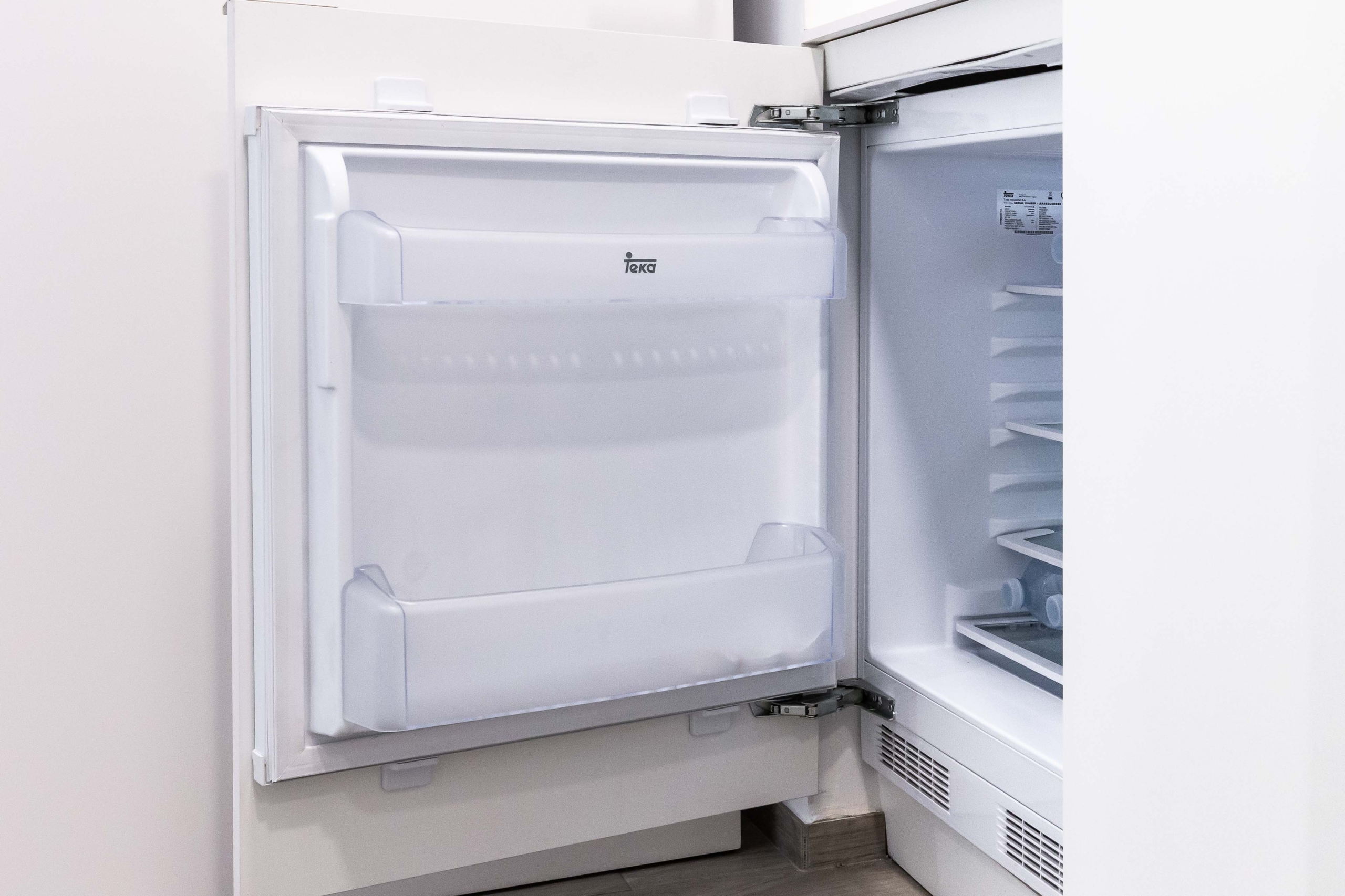 Refrigerador con diseño blanco